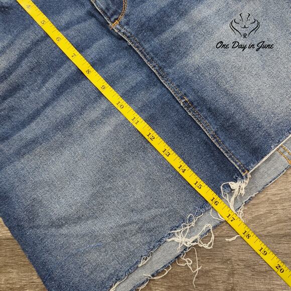 a.n.a Denim Mini SKirt Size 10 - Picture 4 of 5